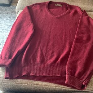 Gently Loved Scottish Cashmere VNeck Sweater By THANE